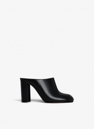 Black Women's Alaia Babylone Mules Singapore | T9R-1734