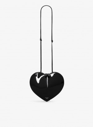 Black Women's Alaia Le Cœur Heart Bag Singapore | I6T-1152