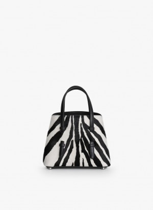 Black Women's Alaia Mina 16 Tote Bags Singapore | N6E-4121