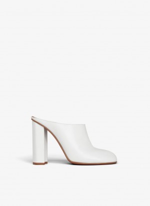 Nude Women's Alaia Babylone Mules Singapore | A7L-9620