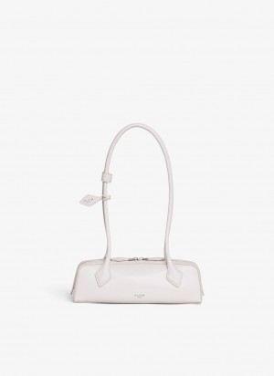 Nude Women's Alaia Le Teckel Small Shoulder Bags Singapore | N2B-5825