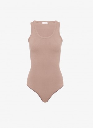 Nude Women's Alaia Tank Body Bodysuits Singapore | Z5W-1710