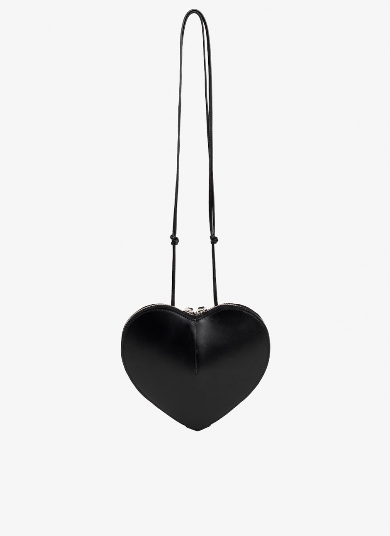 Black Women's Alaia Le Cœur Heart Bag Singapore | L7H-1382