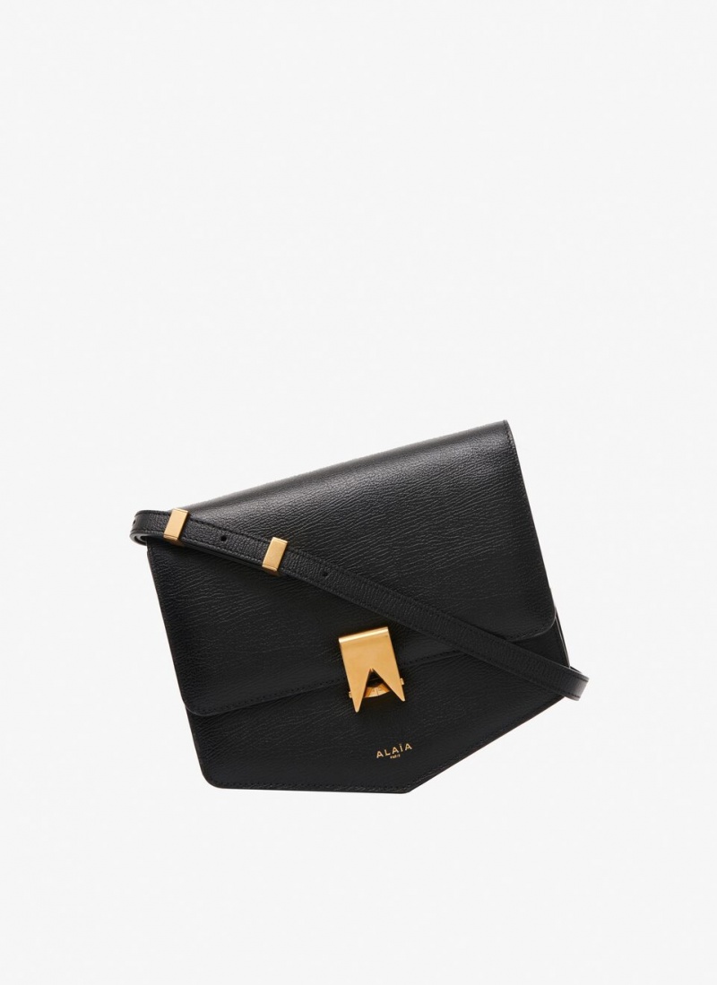 Black Women\'s Alaia Le Papa Shoulder Bags Singapore | E9R-7167