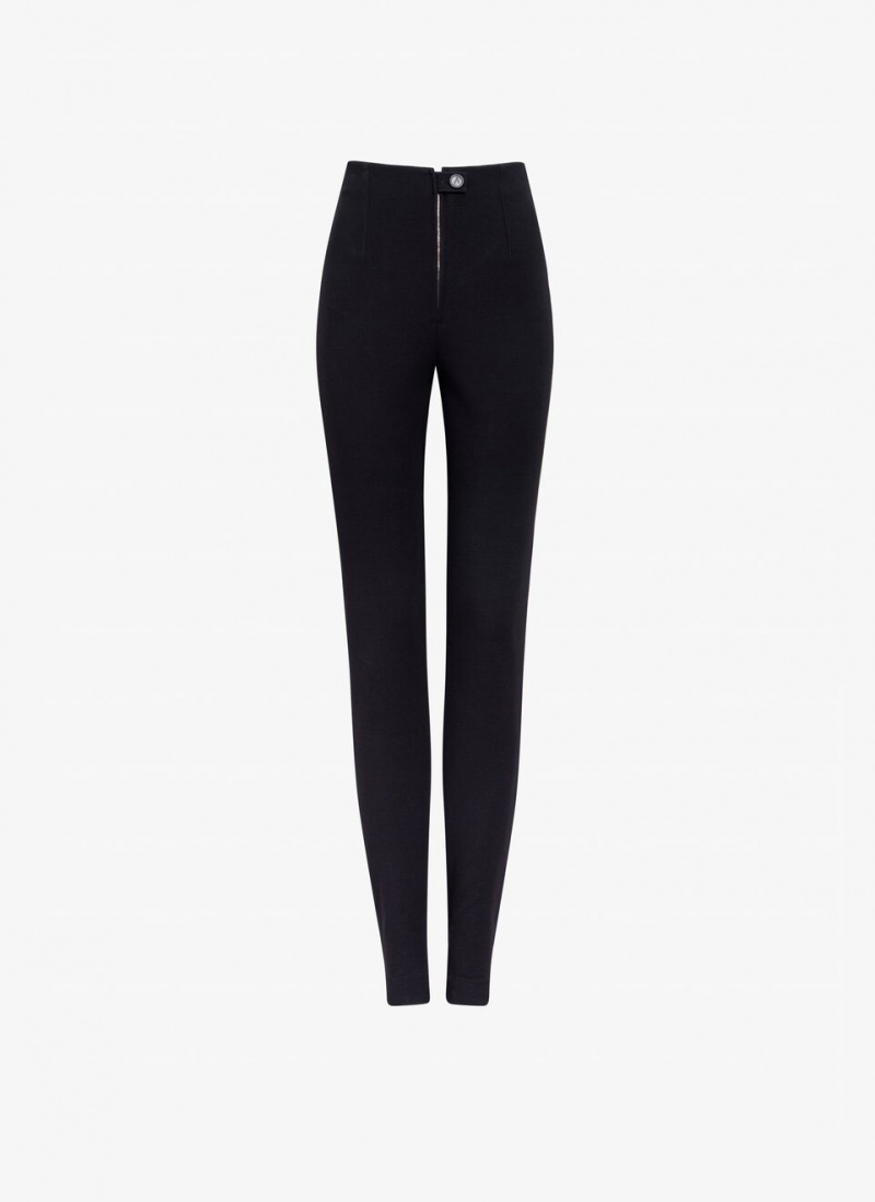 Black Women\'s Alaia Legging Pants Singapore | S8Q-3134