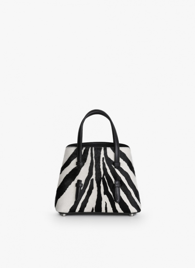 Black Women\'s Alaia Mina 16 Tote Bags Singapore | N6E-4121