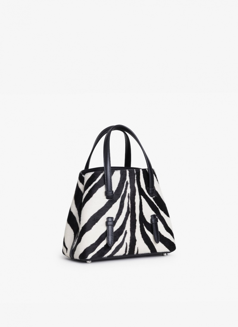 Black Women's Alaia Mina 20 Tote Bags Singapore | N1J-6178