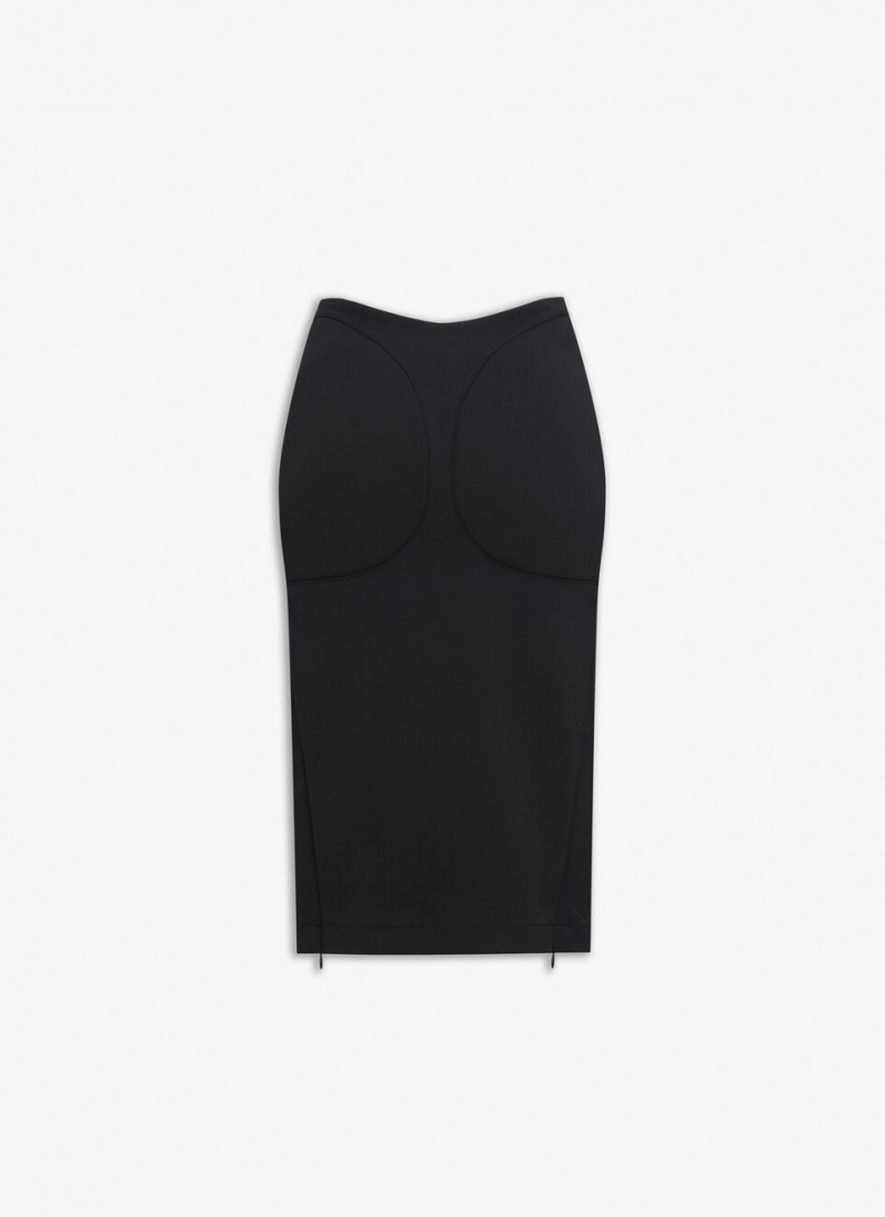 Black Women's Alaia Pencil Skirts Singapore | I8B-7963