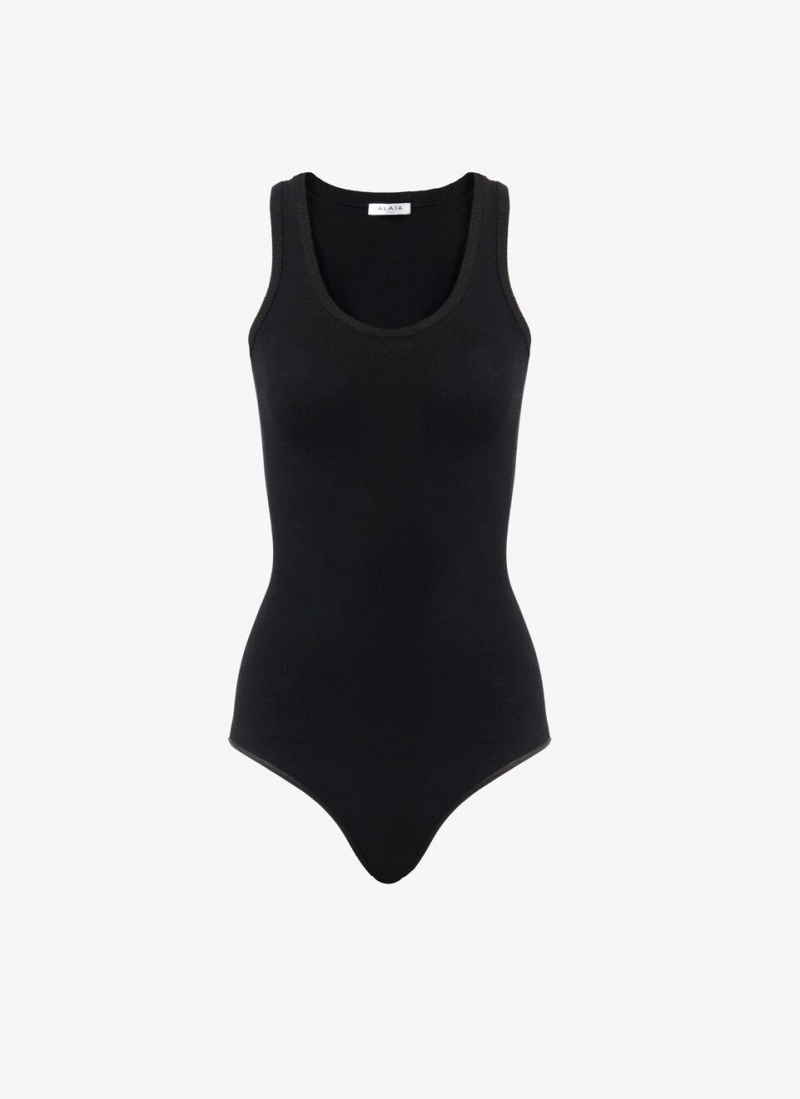 Black Women\'s Alaia Tank Body Bodysuits Singapore | N9Z-3817