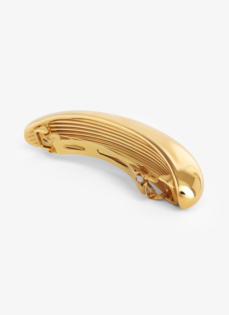 Gold Women's Alaia Bumper Hair Jewels Singapore | L3P-6159