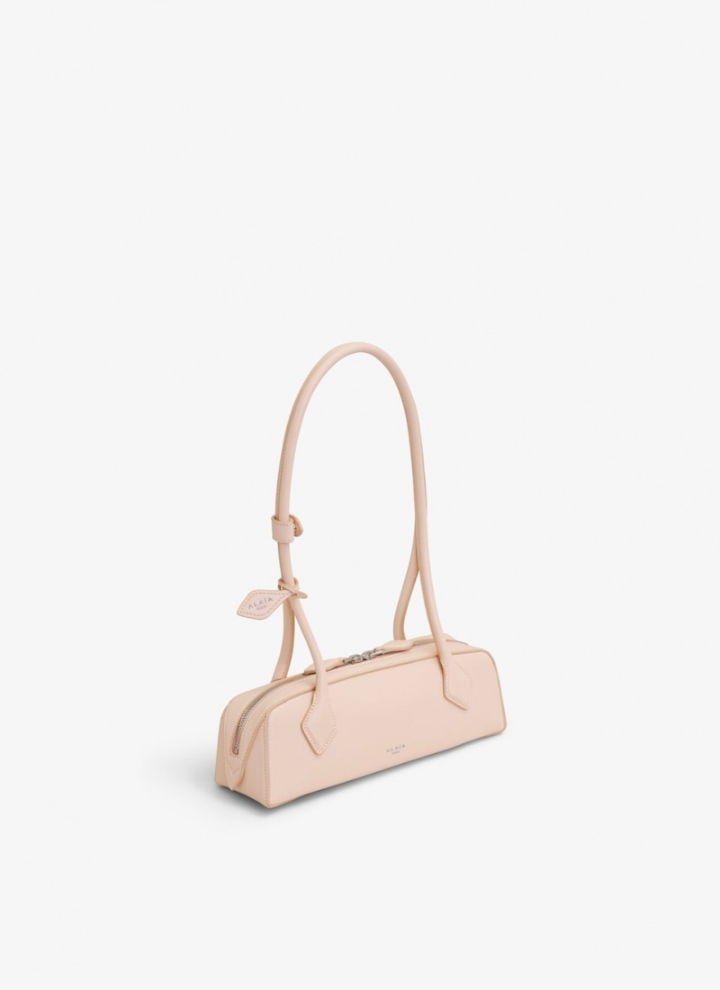 Nude Women's Alaia Le Teckel Small Shoulder Bags Singapore | I9V-0642