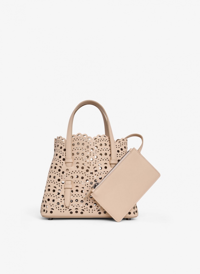 Nude Women's Alaia Mina 20 Handbags Singapore | F5V-8652