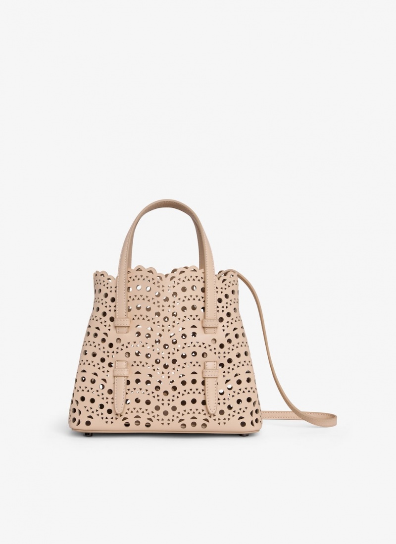 Nude Women's Alaia Mina 20 Handbags Singapore | F5V-8652