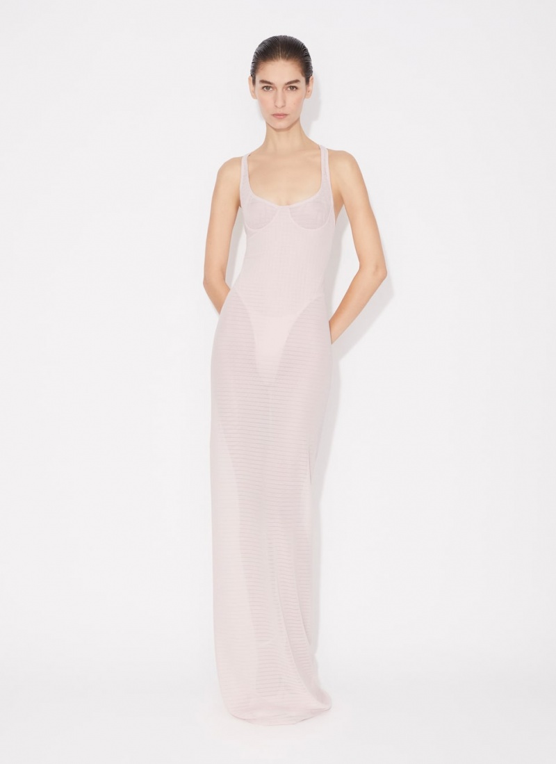 Nude Women's Alaia Sculpting Dress Singapore | C9D-8189