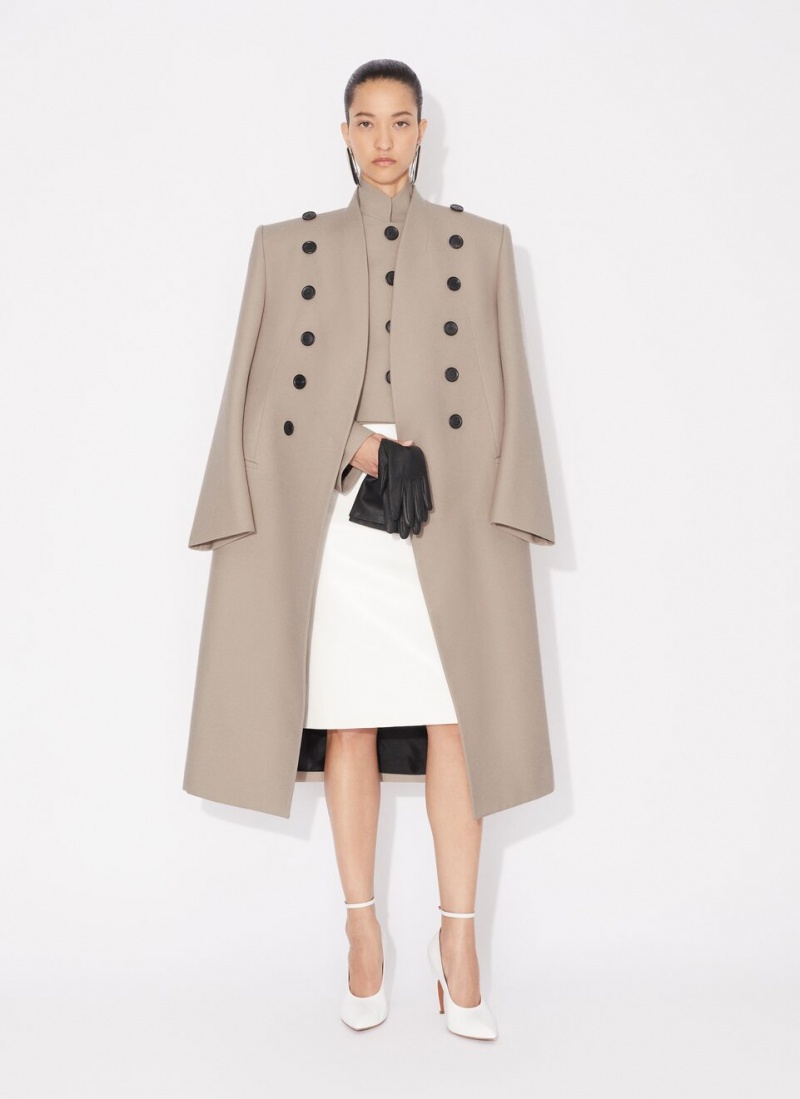 Nude Women's Alaia Wool Large Coats Singapore | Q1U-1503