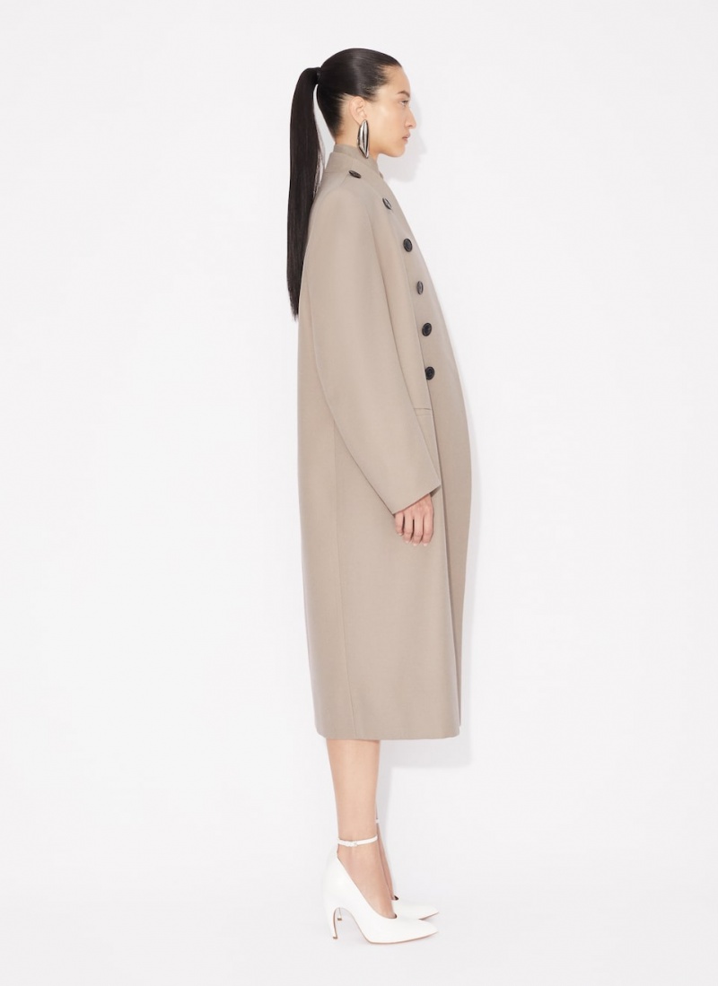 Nude Women's Alaia Wool Large Coats Singapore | Q1U-1503