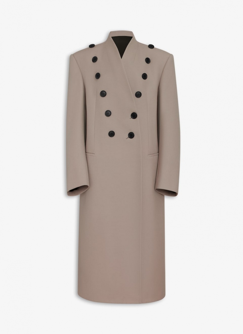 Nude Women\'s Alaia Wool Large Coats Singapore | Q1U-1503