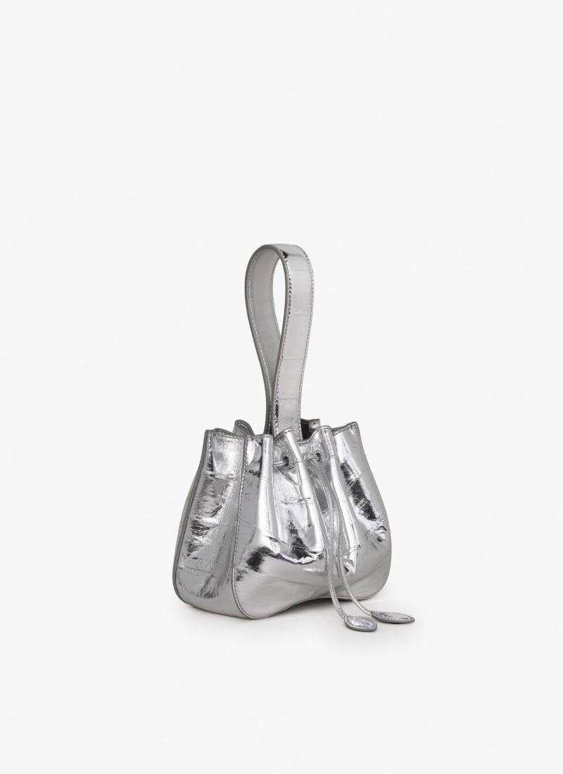 Silver Women's Alaia Rose Marie Handbags Singapore | Y5H-5351