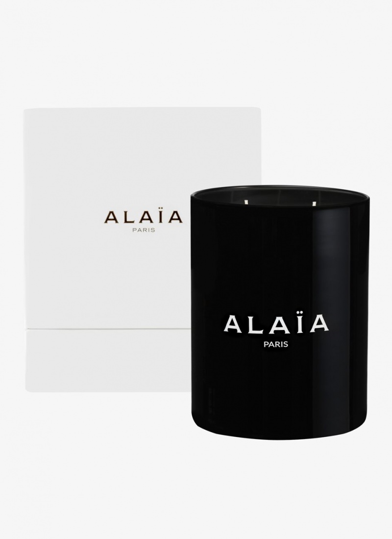 White Women's Alaia Large Scented Candles Singapore | Q6L-6030